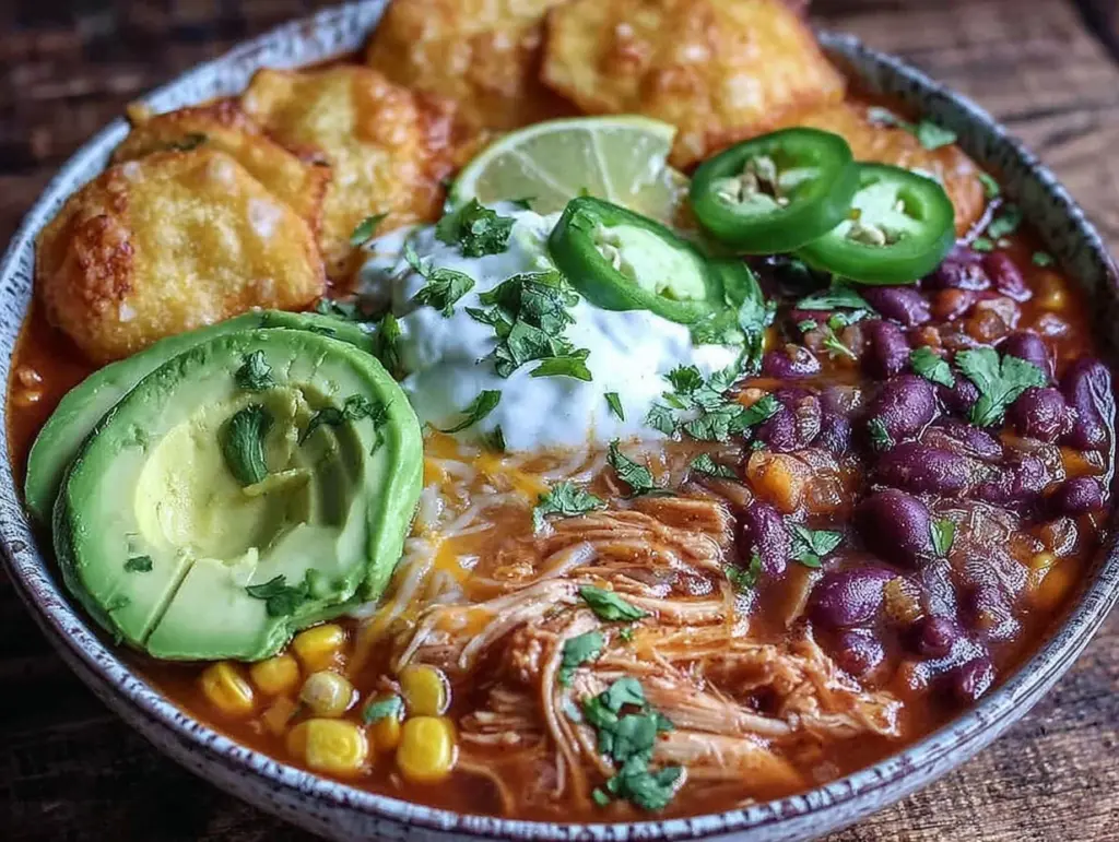 crockpot chicken tortilla soup - featured image