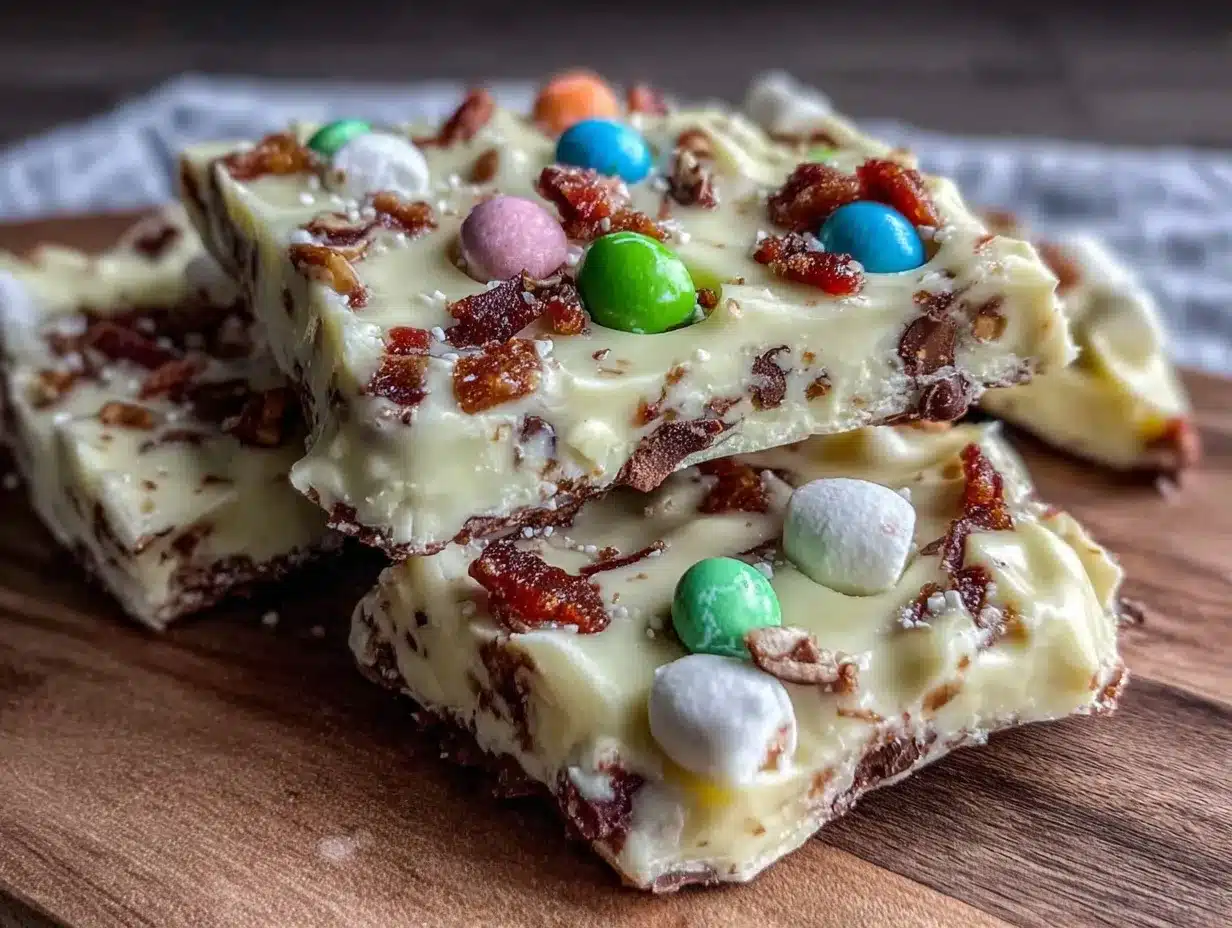 Easy Colorful Easter Bark Treats preparation steps