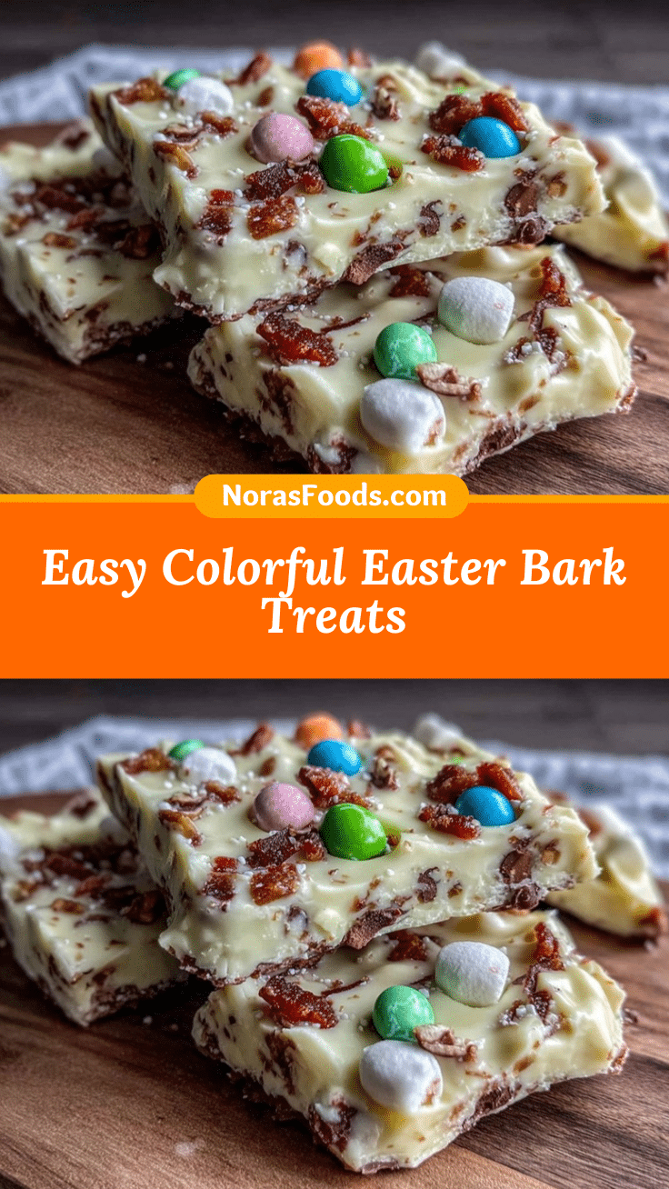 Easy Colorful Easter Bark Treats recipe
