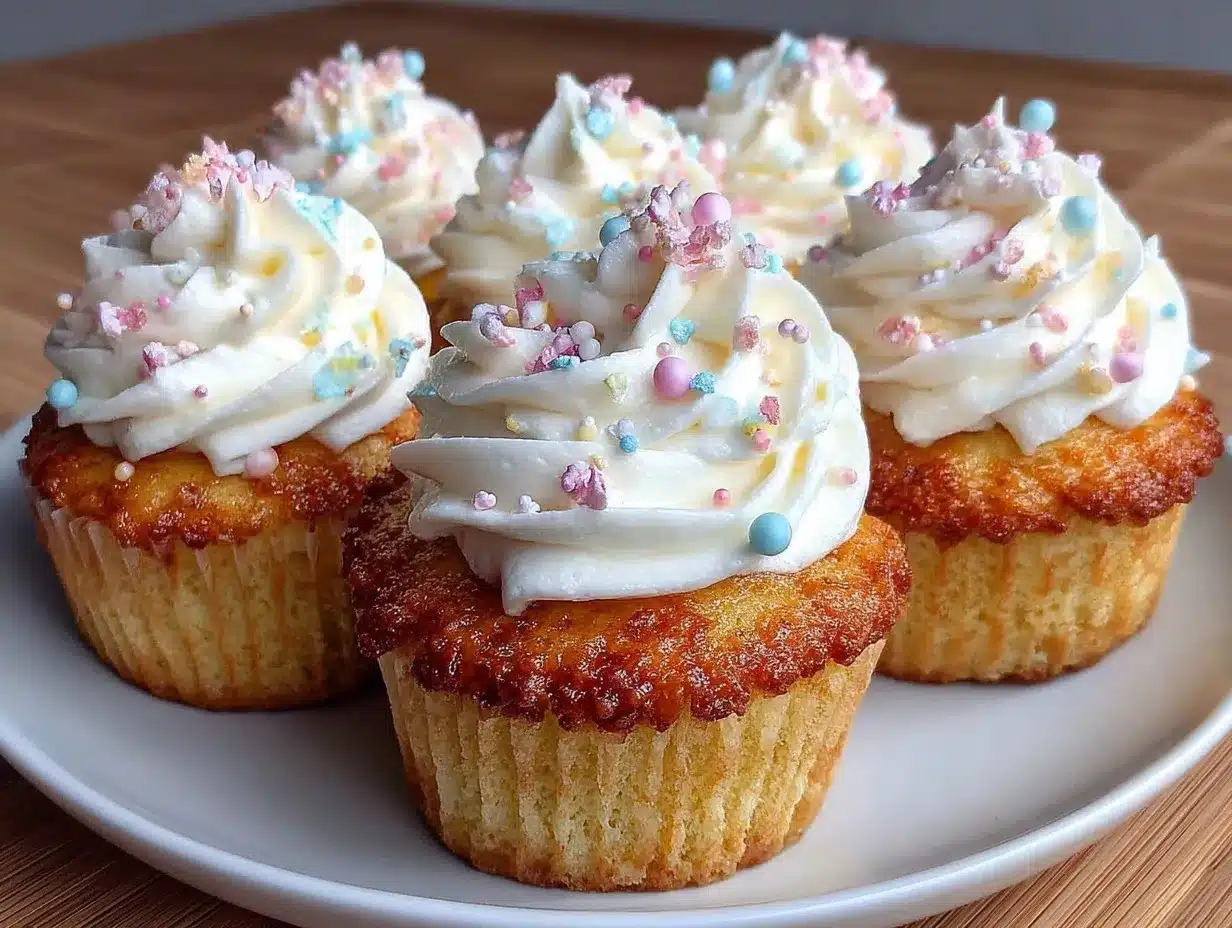 easy fluffy quick cupcakes preparation steps