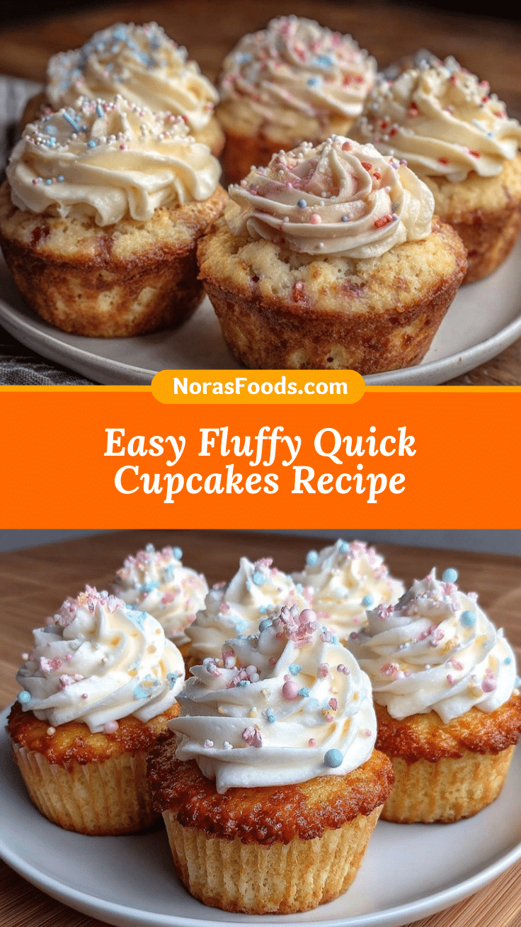 easy fluffy quick cupcakes recipe