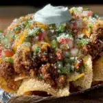easy loaded walking tacos fiesta - featured image