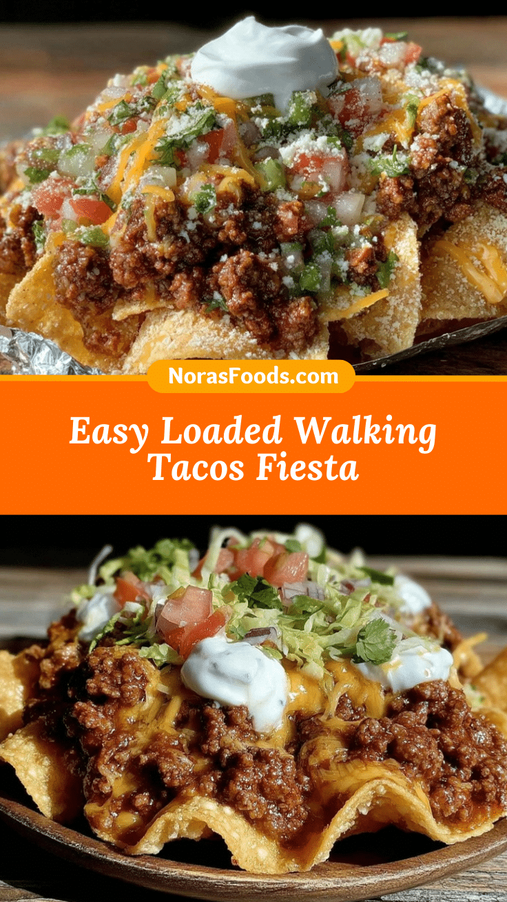 easy loaded walking tacos fiesta recipe