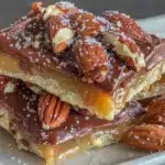 English toffee with almonds - featured image
