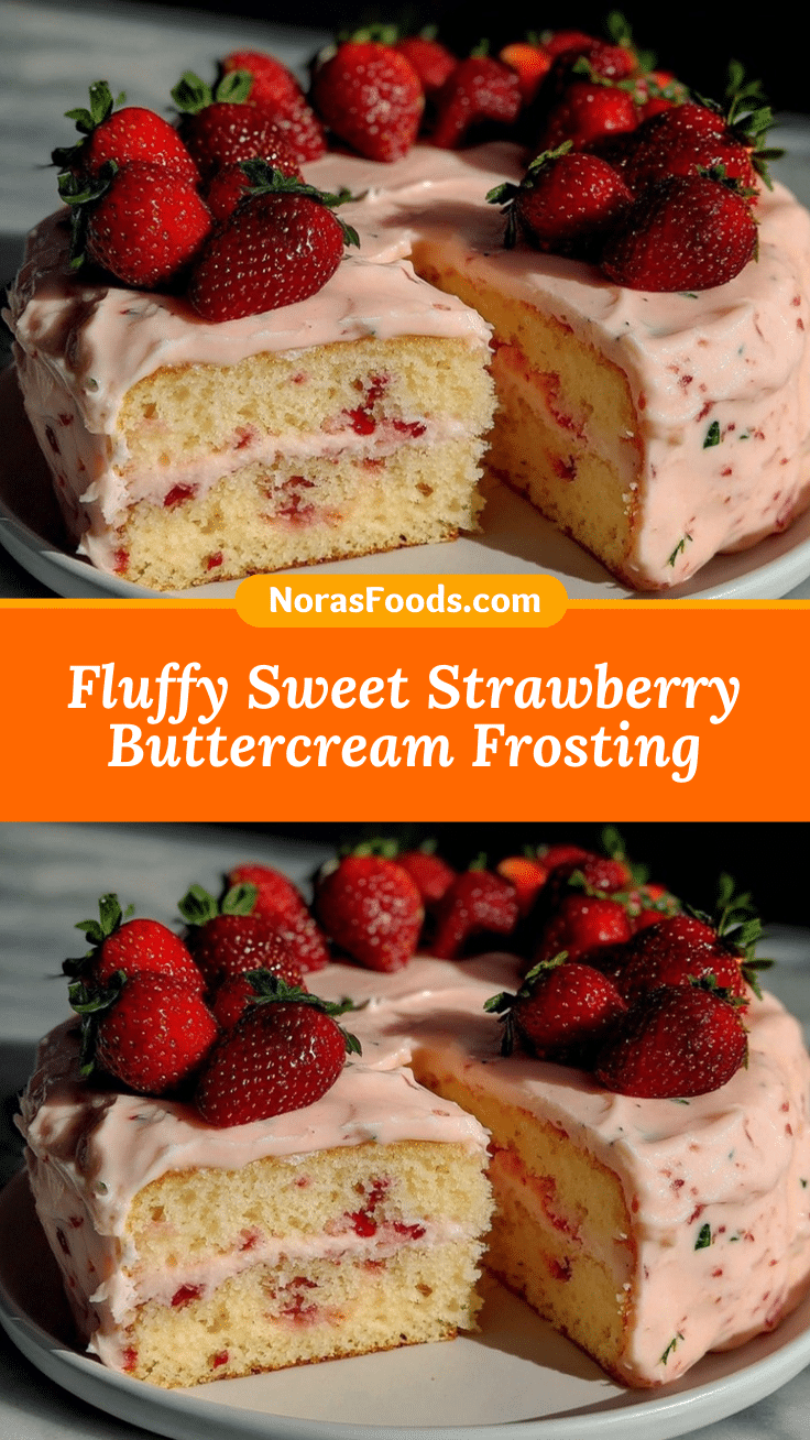fluffy strawberry buttercream cake recipe