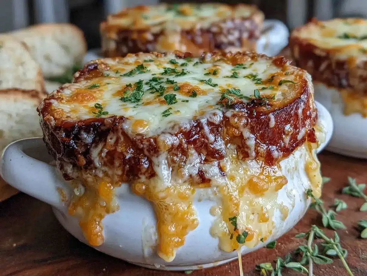 French onion soup recipe preparation steps
