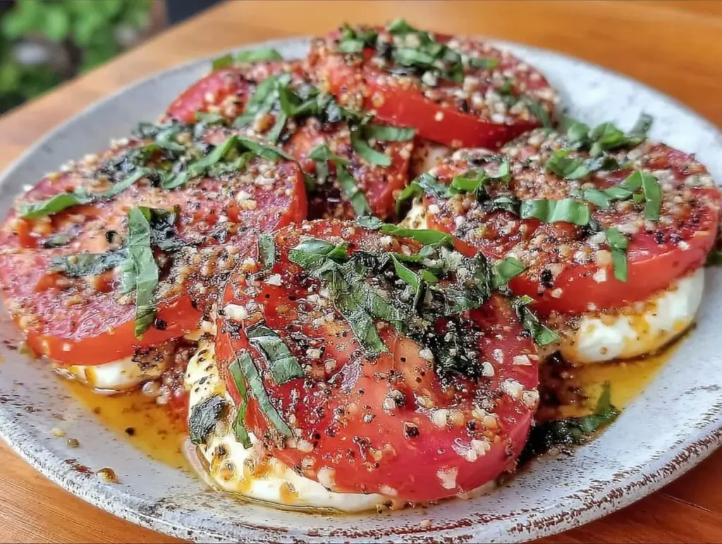 fresh Caprese salad - featured image