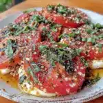 fresh Caprese salad - featured image