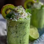 fresh green detox smoothie - featured image