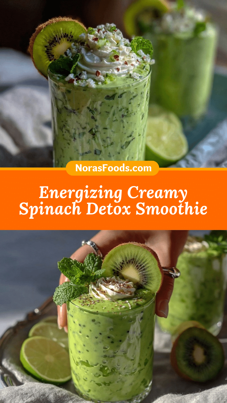 fresh green detox smoothie recipe