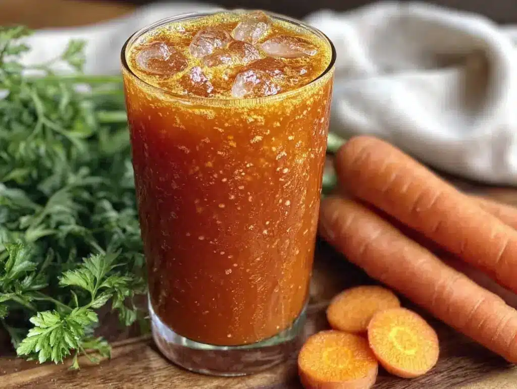 fresh healthy carrot juice boost - featured image