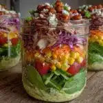 Fresh Mason Jar Salads - featured image