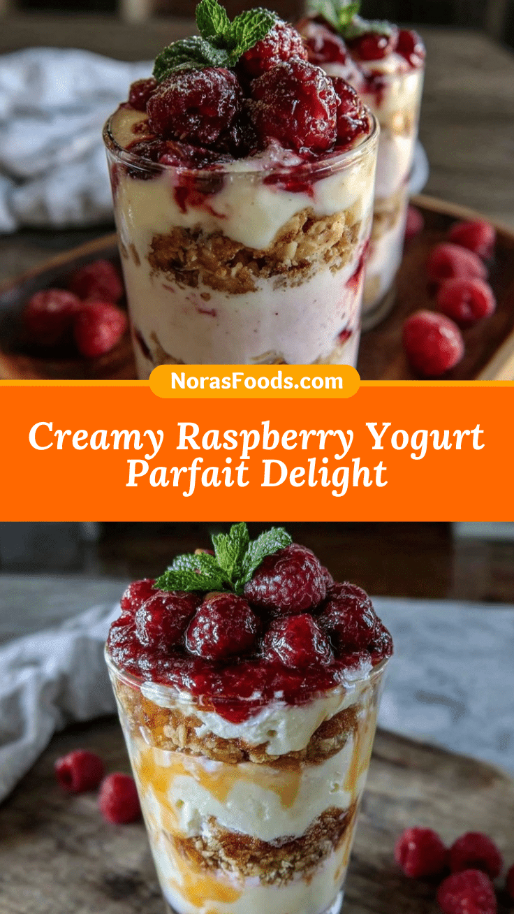 fresh raspberry yogurt parfait recipe
