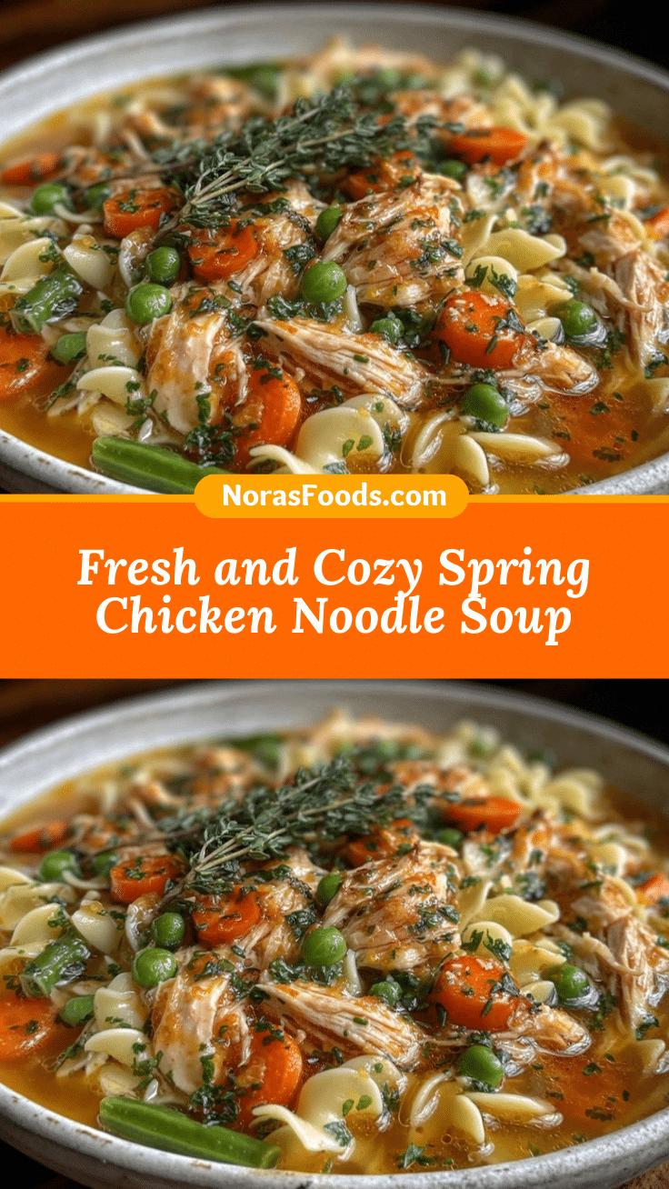 fresh spring chicken noodle soup recipe