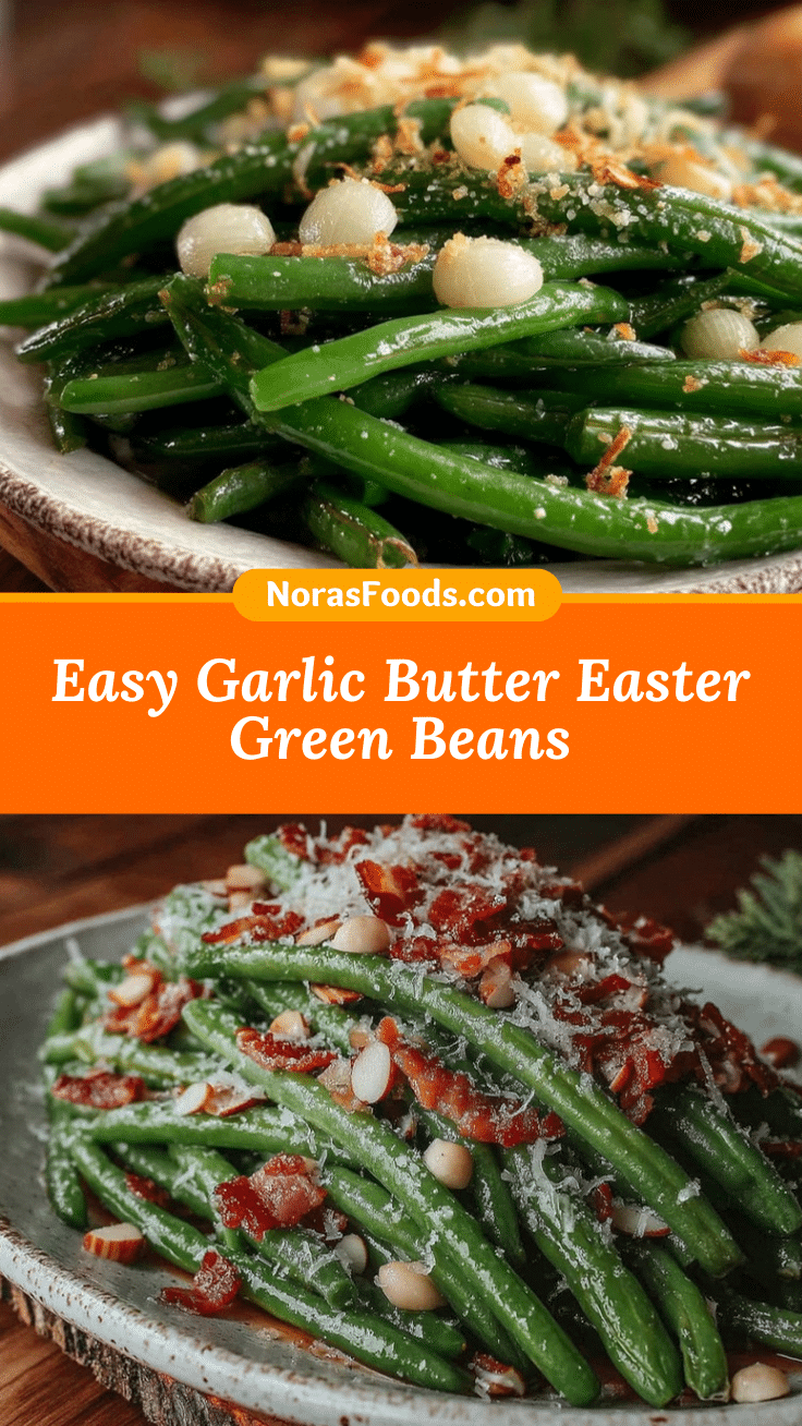 garlic butter green beans recipe
