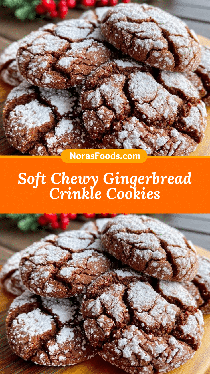 gingerbread crinkle cookies recipe