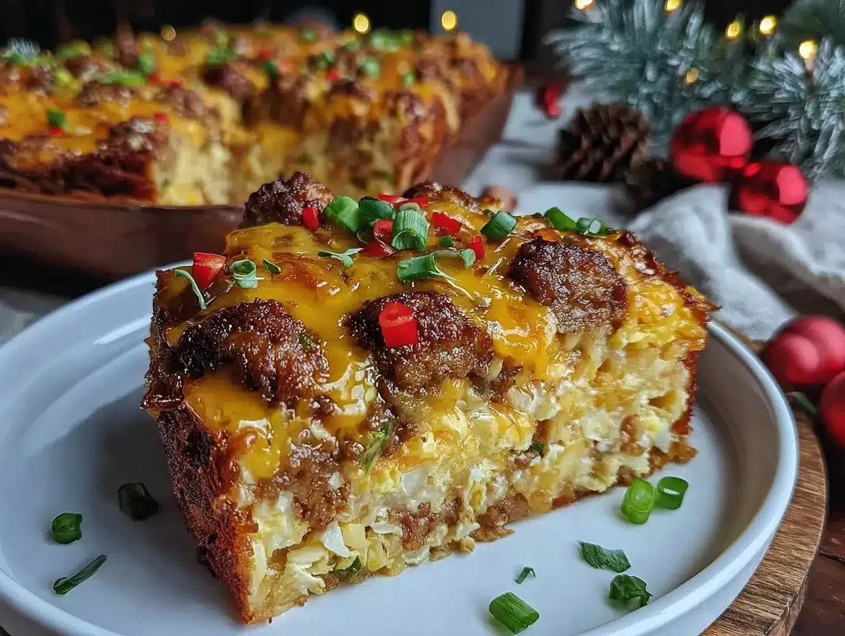 hash brown breakfast casserole preparation steps