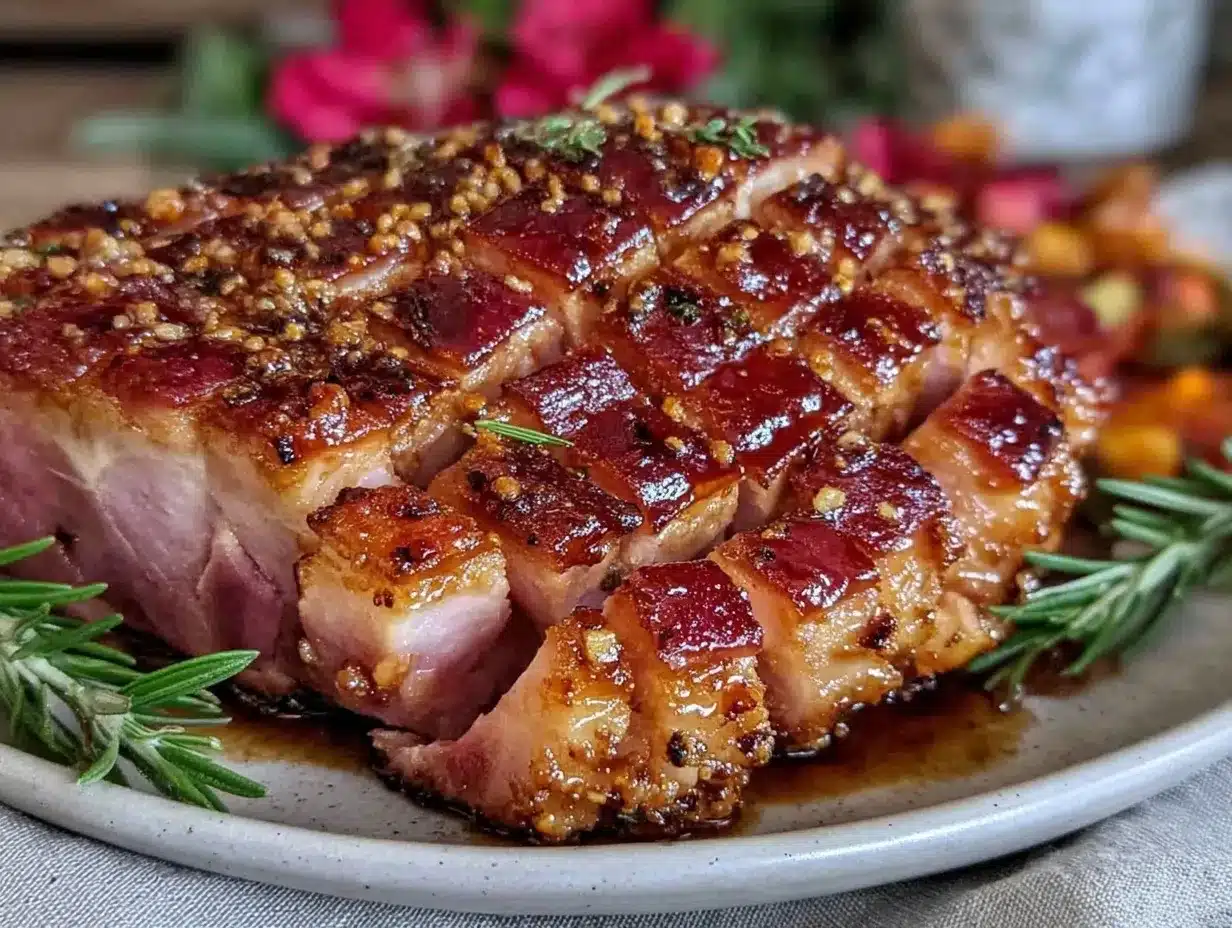honey glazed christmas ham preparation steps
