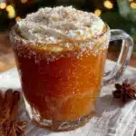 hot buttered rum cocktail - featured image