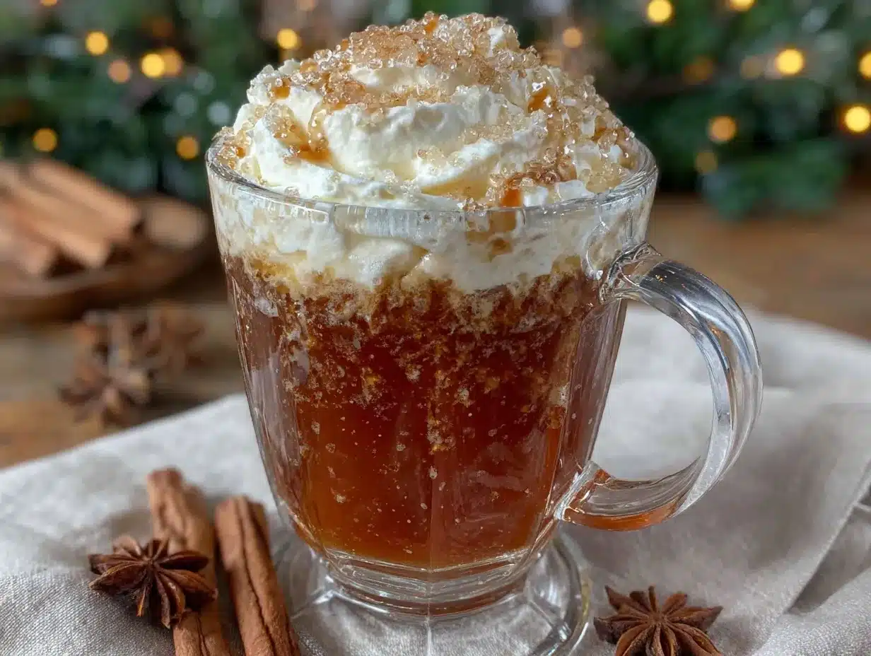 hot buttered rum cocktail preparation steps