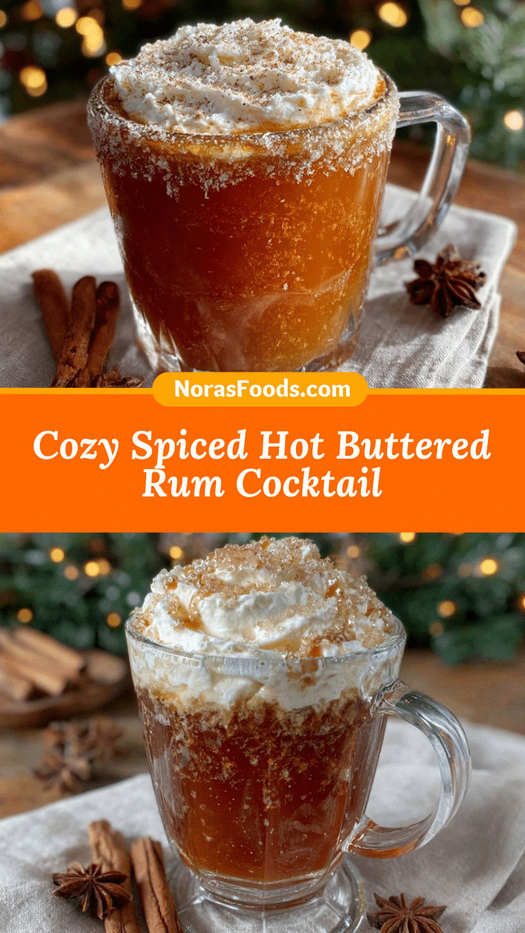 hot buttered rum cocktail recipe