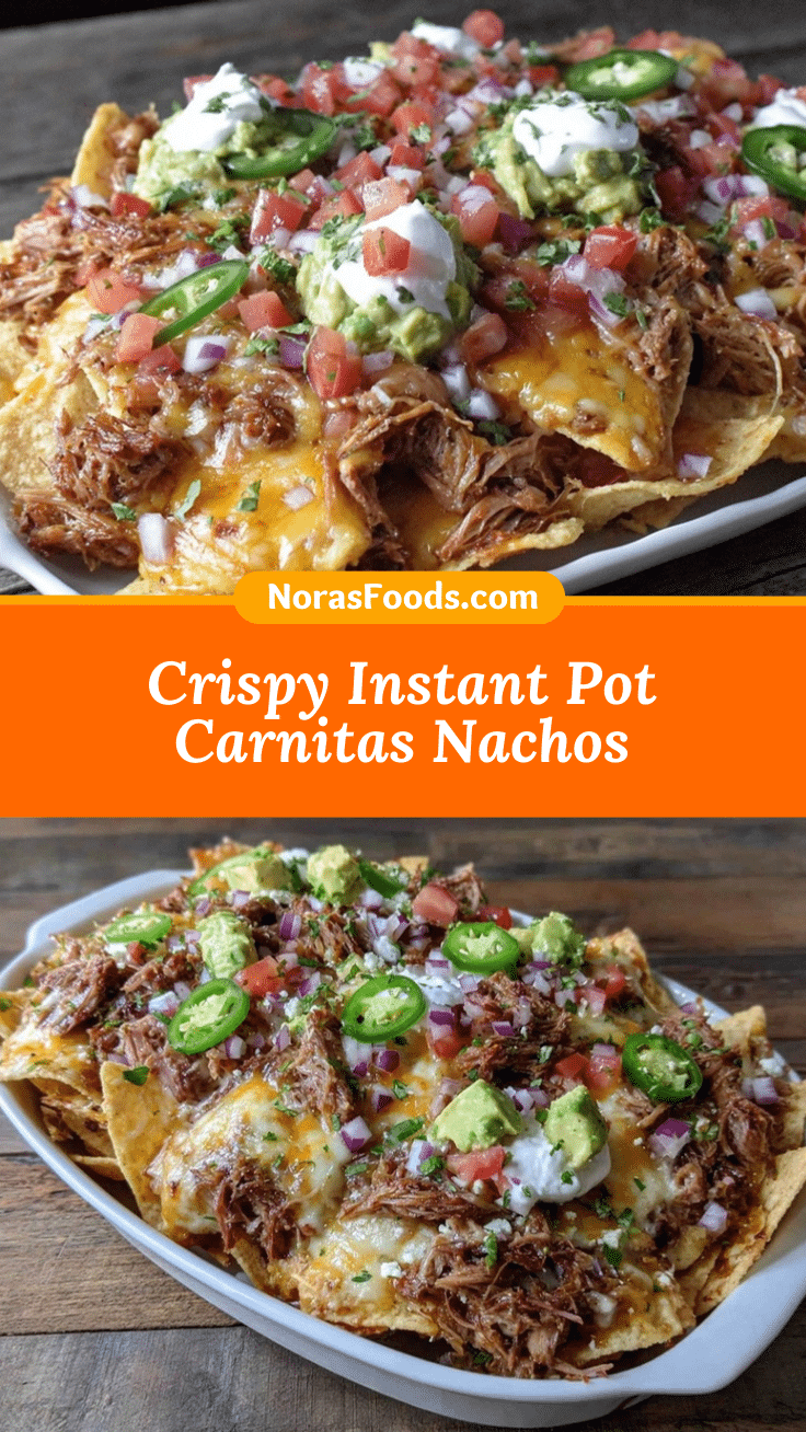 Instant Pot Carnitas Nachos recipe