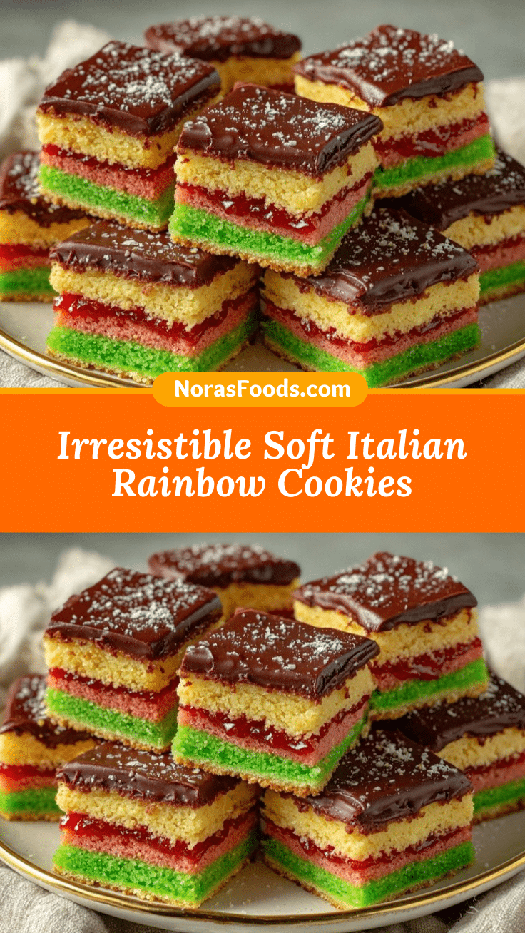 Italian rainbow cookies recipe