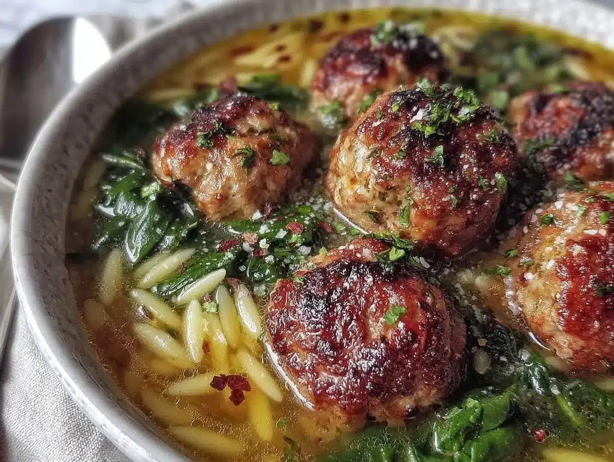 Italian Wedding Soup preparation steps