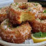 lemon donuts recipe - featured image