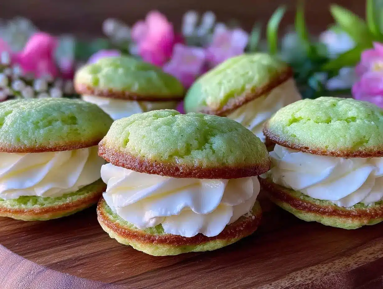 Light and Fluffy Spring Whoopie Pies preparation steps