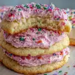 Lofthouse style soft frosted sugar cookies - featured image