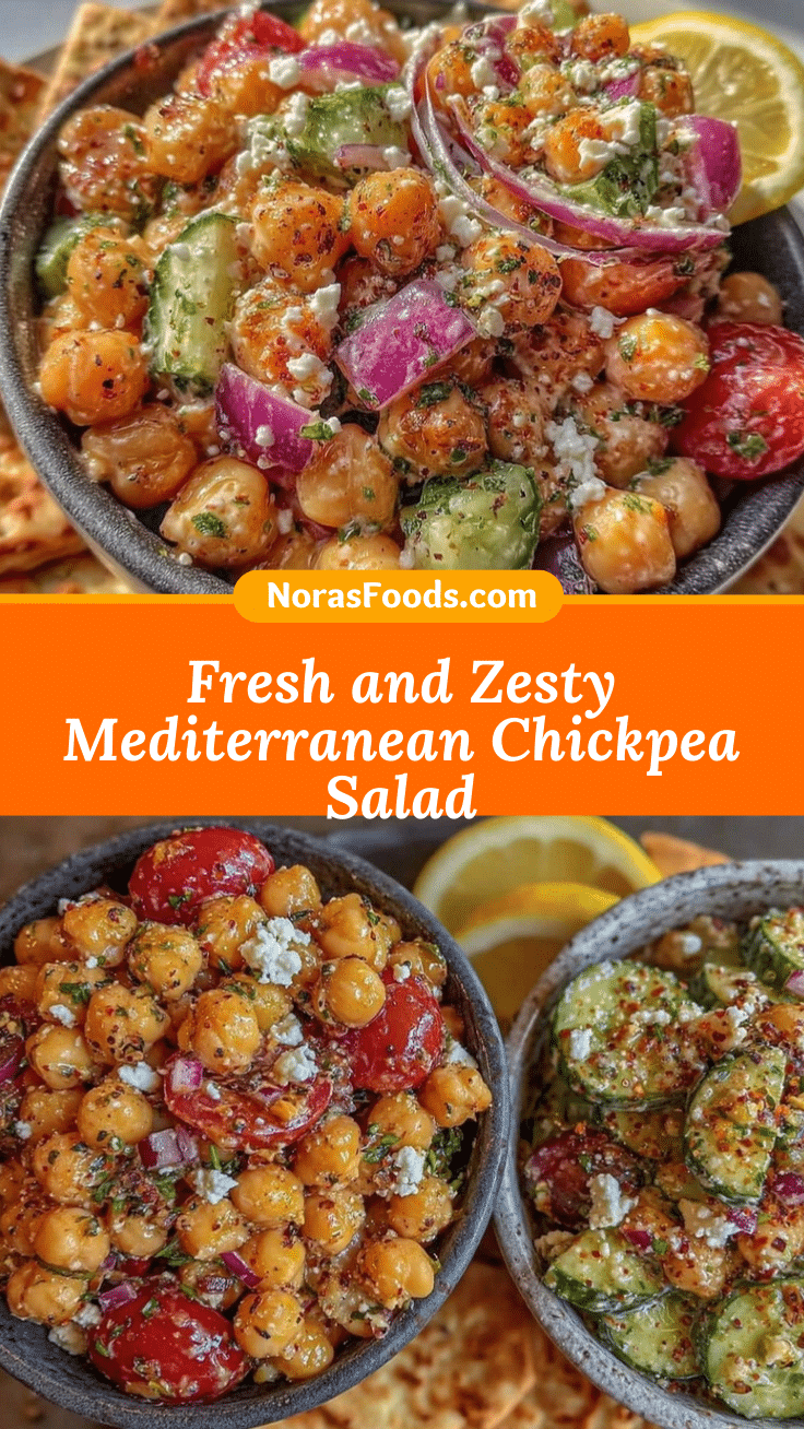 Mediterranean Chickpea Salad recipe