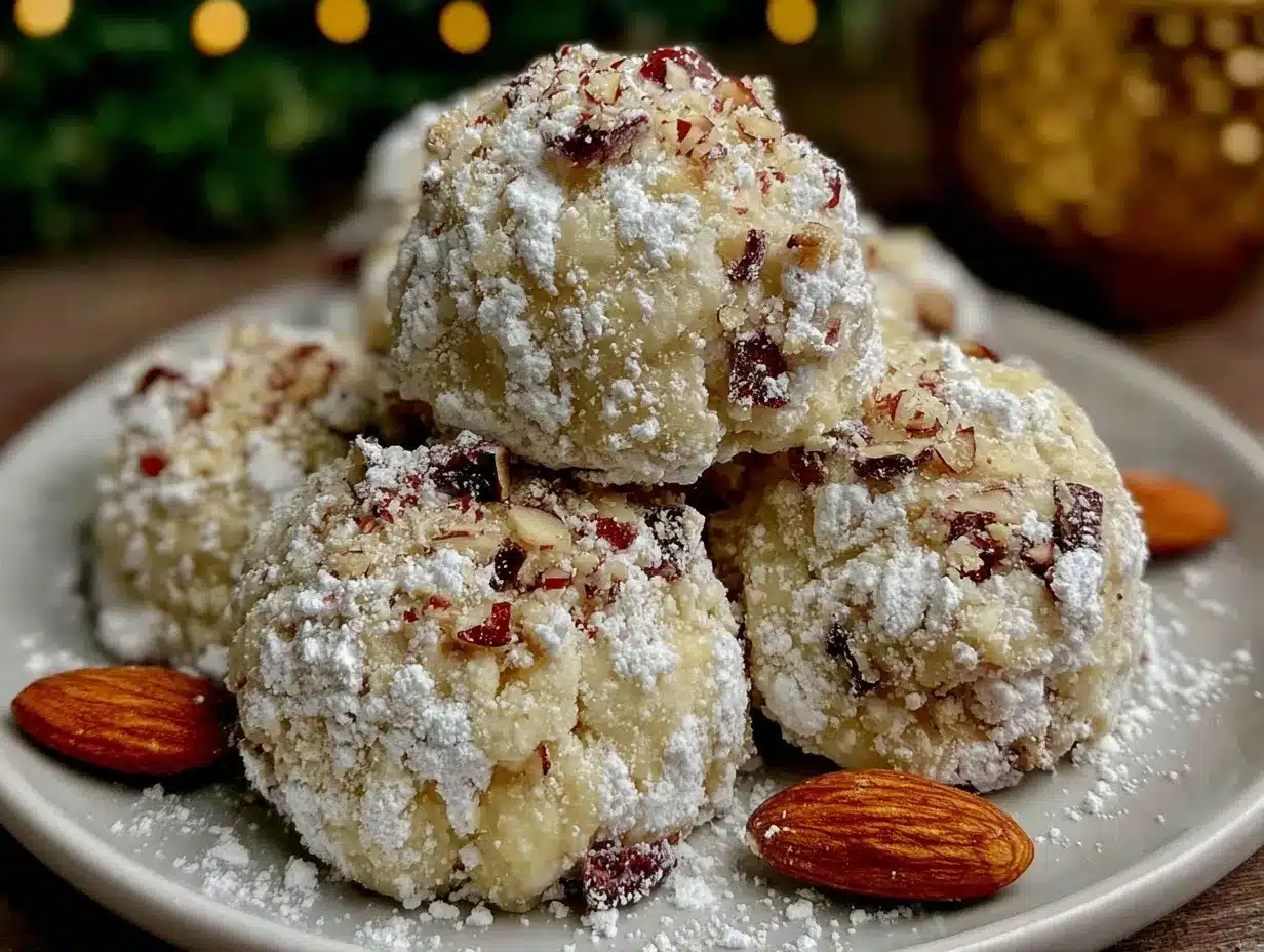 Mexican Wedding Cookies preparation steps