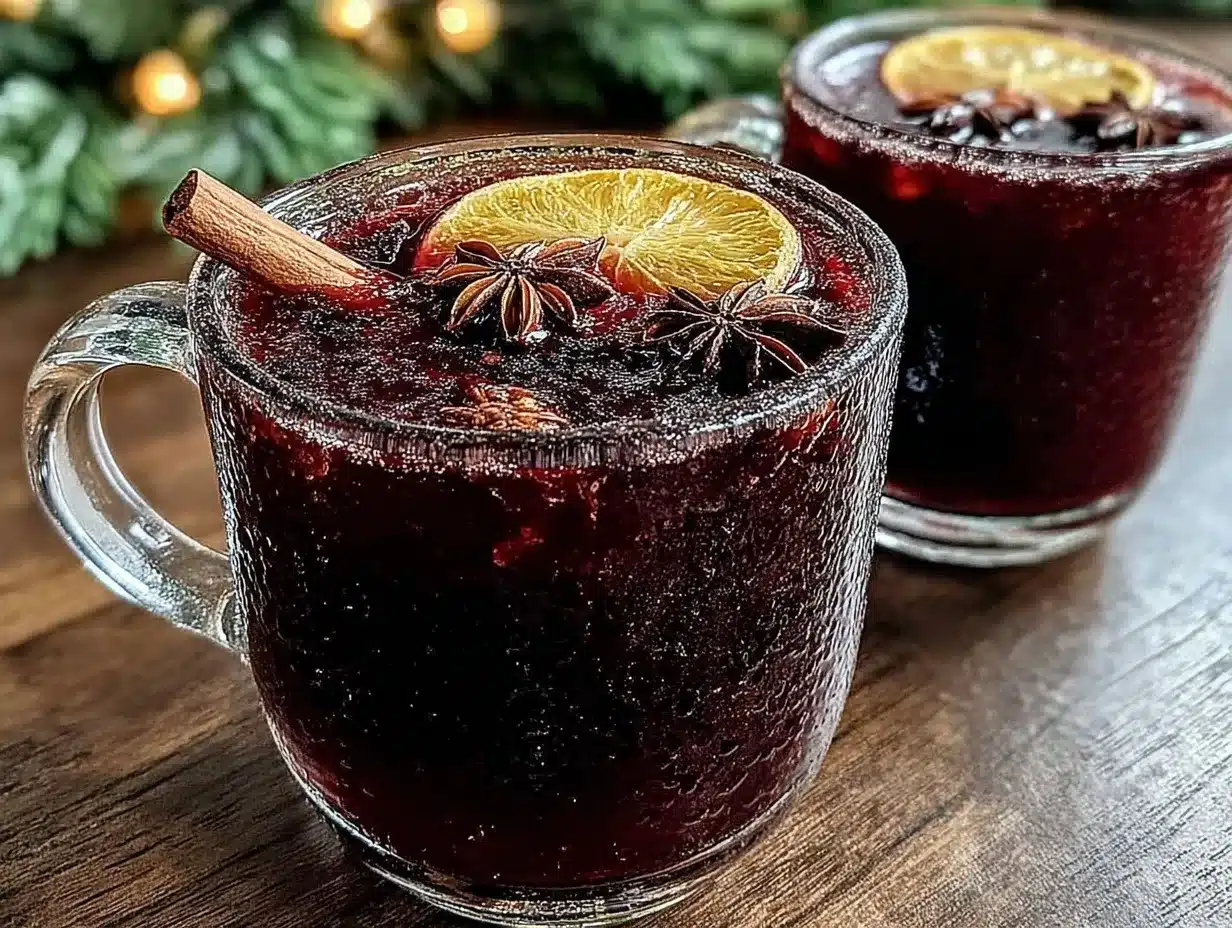 Mulled Wine Recipe preparation steps