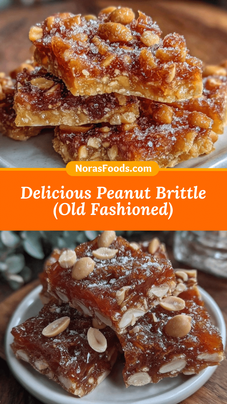 old fashioned peanut brittle recipe