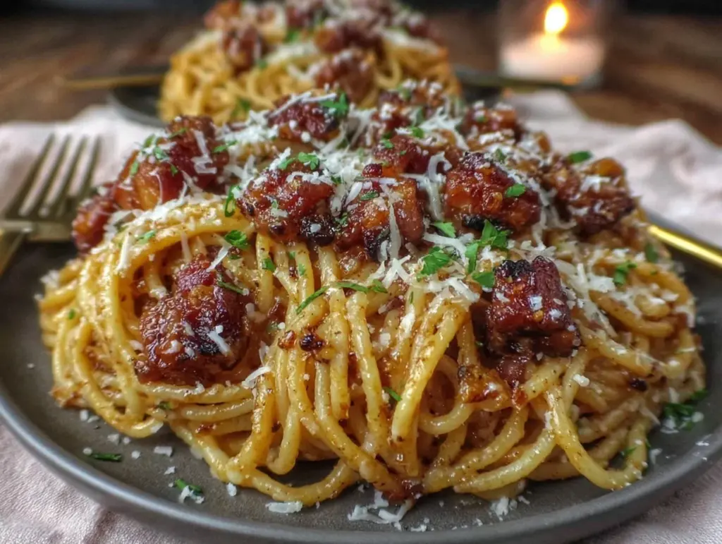 Pasta Carbonara for Two - featured image