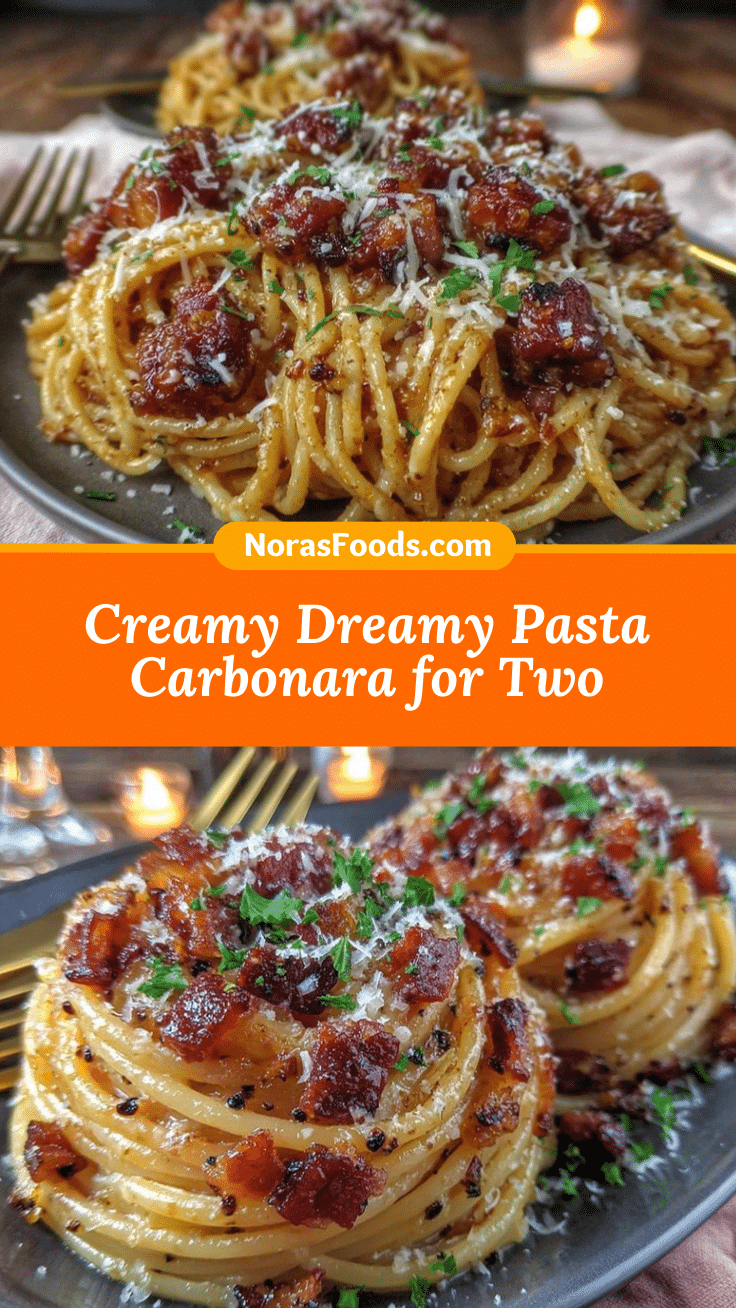 Pasta Carbonara for Two recipe