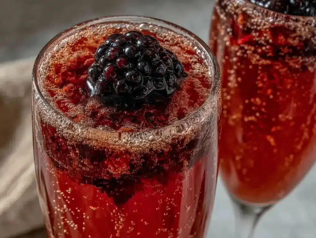 perfect kir royale cocktail - featured image