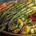 perfectly grilled spring vegetables - featured image
