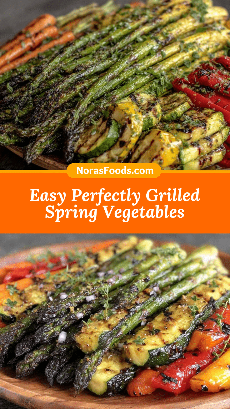 perfectly grilled spring vegetables recipe