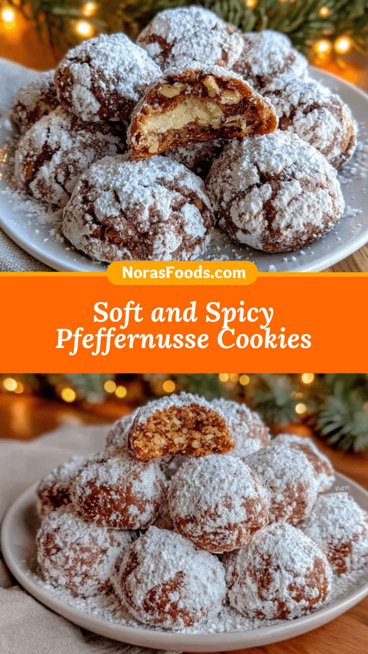 Pfeffernusse German Spice Cookies recipe