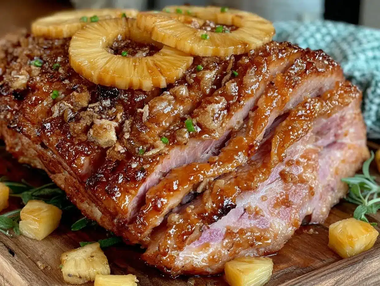pineapple ham recipe preparation steps