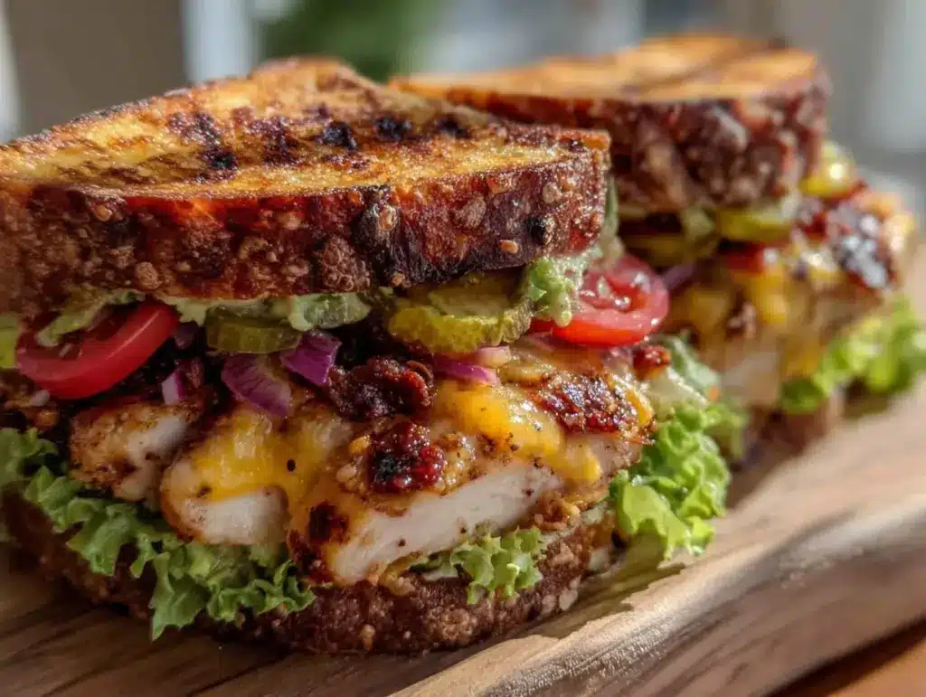 quick crispy fast sandwich recipe - featured image