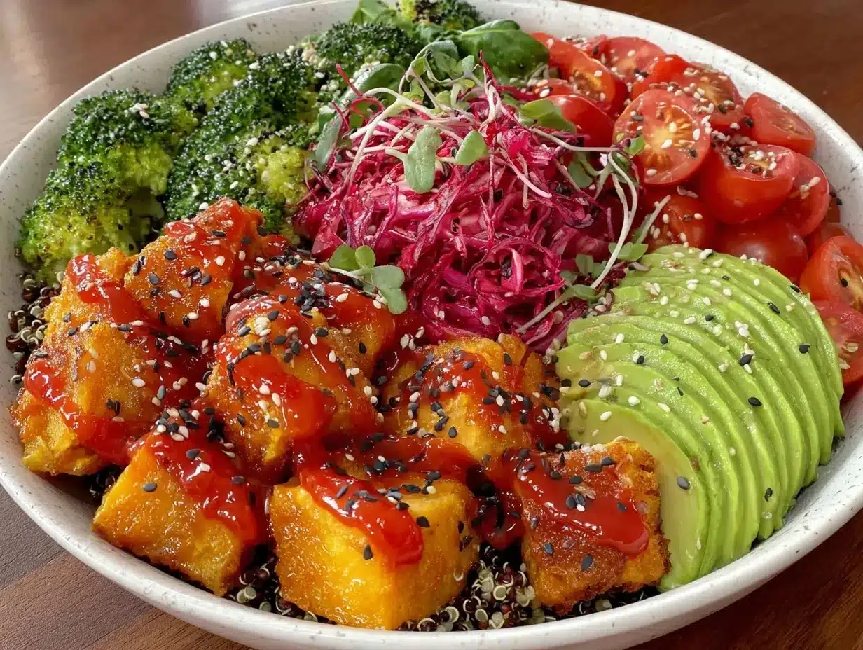 Quinoa Buddha Bowl preparation steps