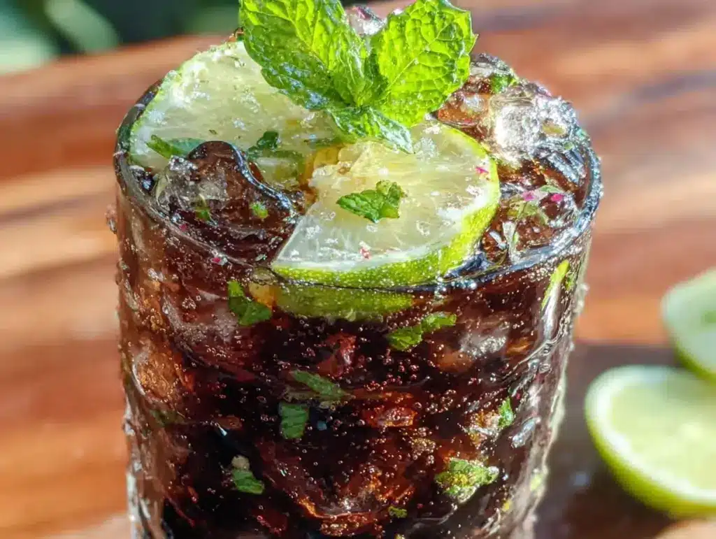 Refreshing Midnight Mojito Cocktail Recipe - featured image