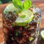 Refreshing Midnight Mojito Cocktail Recipe - featured image
