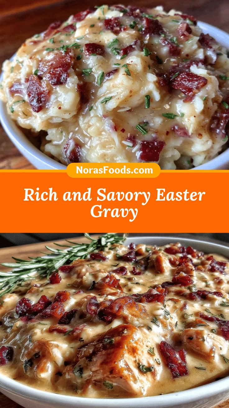savory Easter gravy recipe