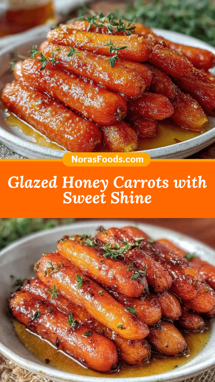 savory honey carrots recipe