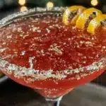 sparkling cosmopolitan cocktail - featured image