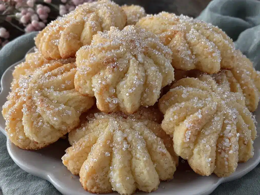 spritz butter cookies - featured image
